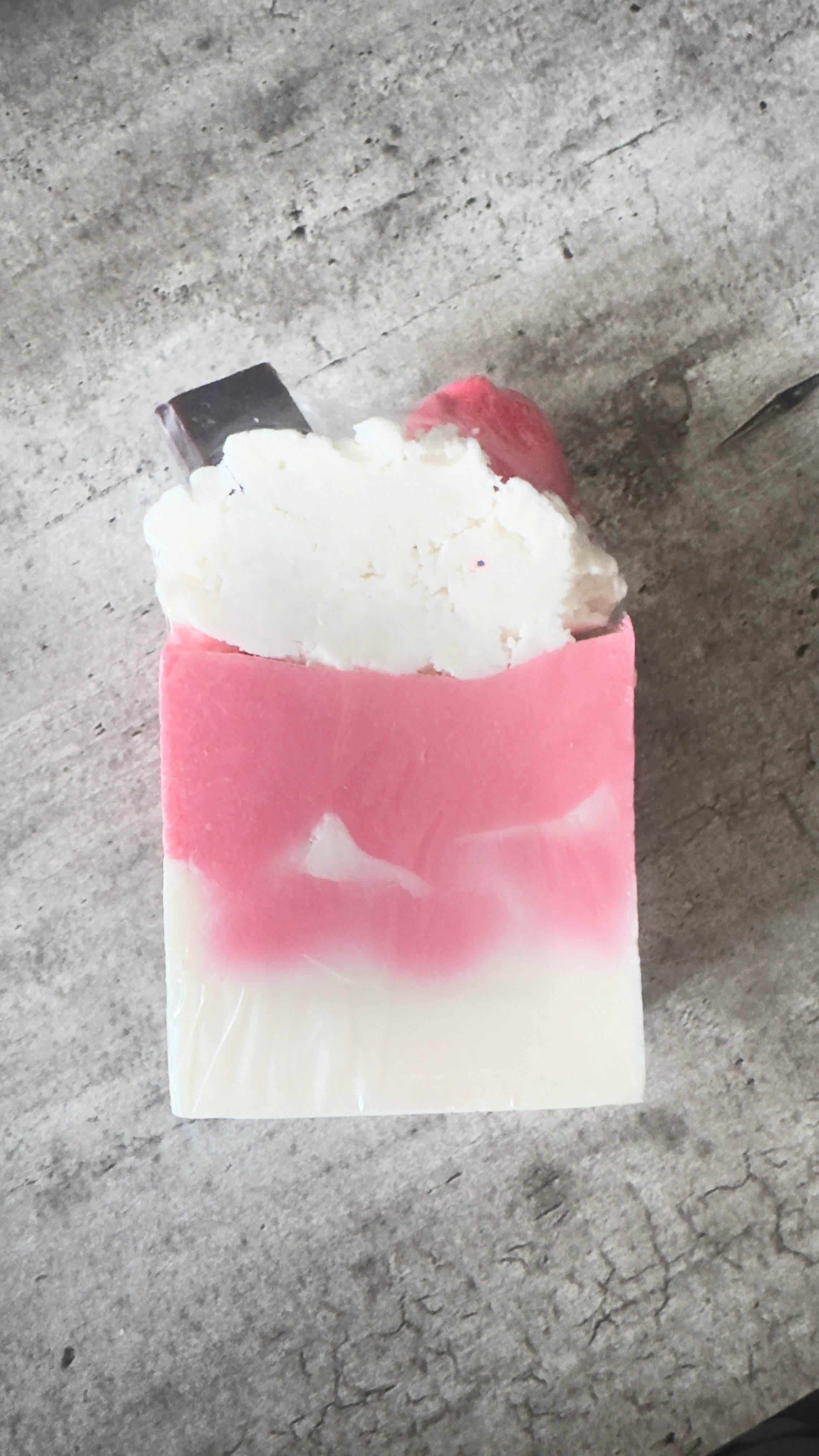 Strawberry soap